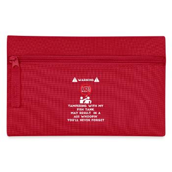 Poisson - Détenteur de poisson - Aquarist - Drôle - Trousse - rouge - Devant