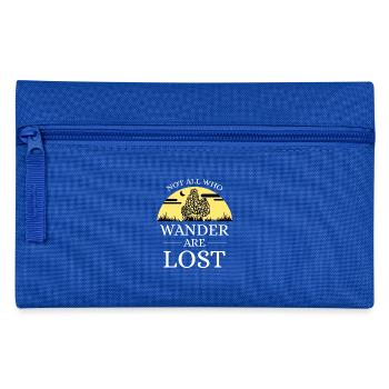 Wander sont perdus - Funny collectionneur de champignons disant Pil - Trousse - bleu royal - Devant