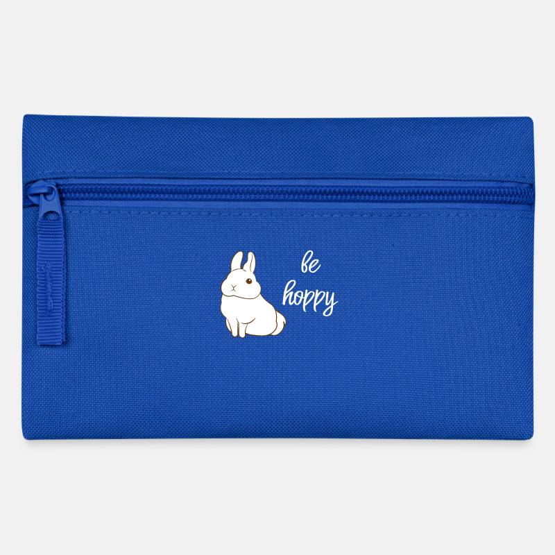 Lapins - Lapin - Lapins - Hoppeln - Trousse - bleu royal