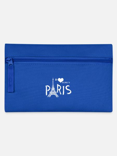Paris - Federtasche - Royalblau