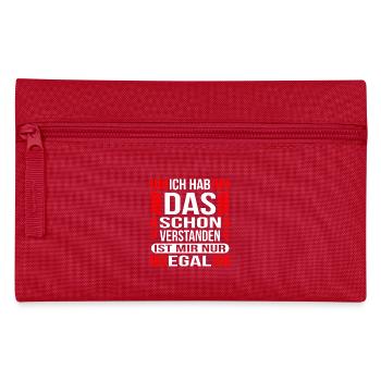 Gift idea funny saying - Pencil Case - red - Front