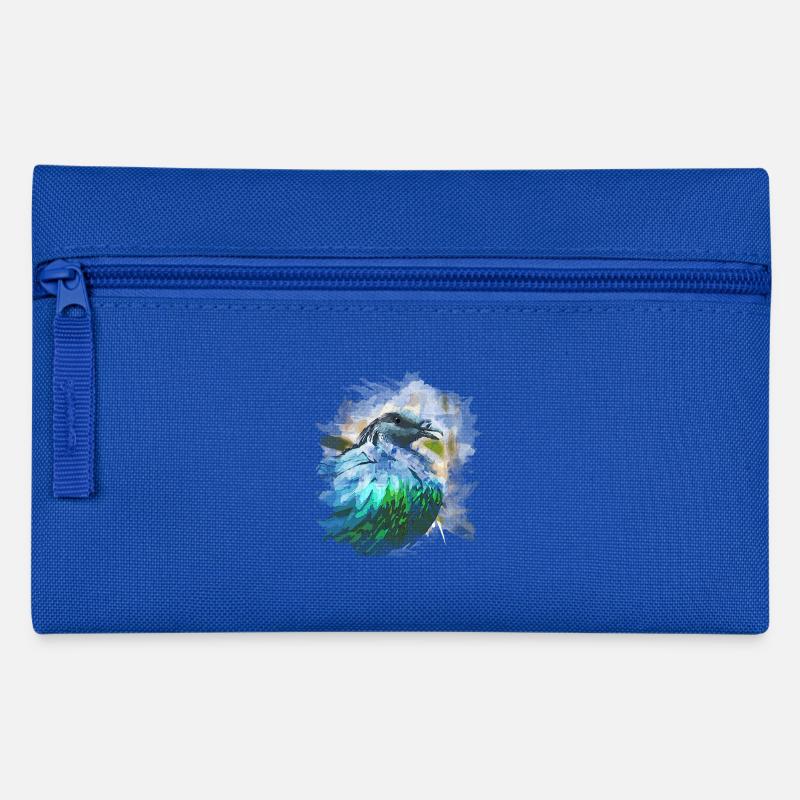 Taube - Federtasche - Royalblau