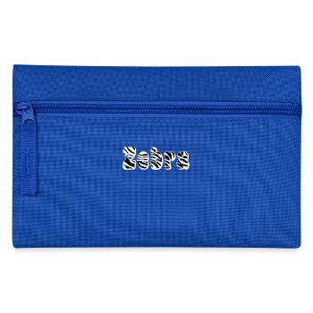 zèbre - Trousse - bleu royal - Devant