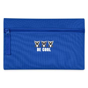 Lemur - Lemurs - Lemurs T-Shirt - Be Cool - Pencil Case - royal blue - Front
