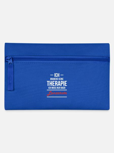 Lanzarote Therapie - Federtasche - Royalblau
