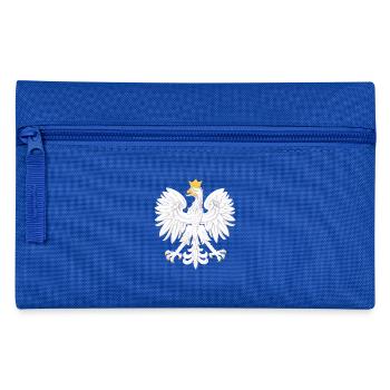 Polska Adler - Federtasche - Royalblau - Vorne