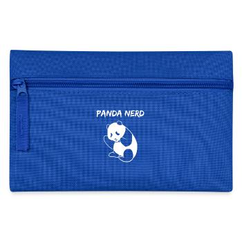 Panda Nerd T-Shirt Drôle Sichuan Animal Panda Bear - Trousse - bleu royal - Devant