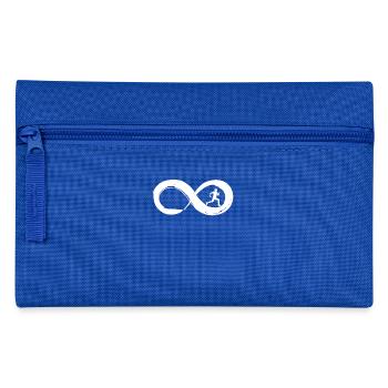 Infinity Laufen Jogging Jogger Triathlon Marathon - Federtasche - Royalblau - Vorne