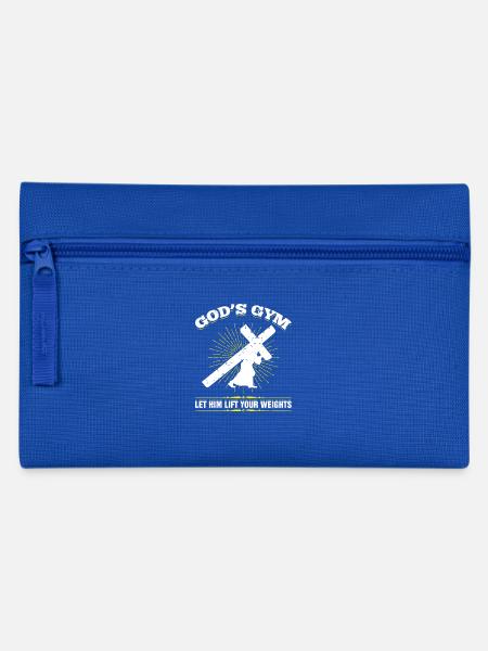 Cadeau de remise en forme chrétienne de Dieu - Trousse - bleu royal