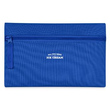Tout ce que tu as fait c’est de la glace - Trousse - bleu royal - Devant