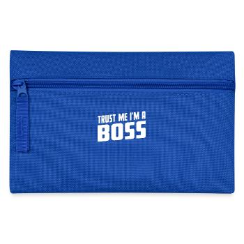 Croyez-moi, je suis un patron T-shirt pour les patrons - Trousse - bleu royal - Devant