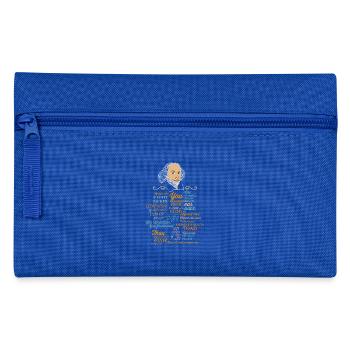 Shakespeare teacher teacher graduation gift - Pencil Case - royal blue - Front