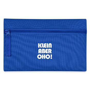 Klein aber OHO! - Federtasche - Royalblau - Vorne
