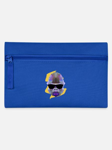 Gorilla - Tiere - Federtasche - Royalblau