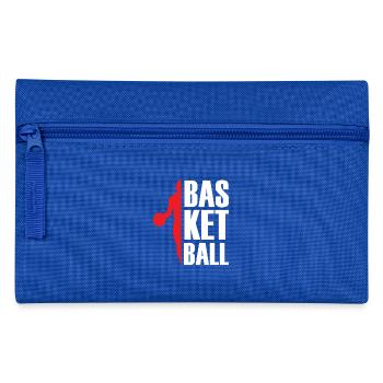 Basketball Sports Athletes Slamdunk Basket - Pencil Case - royal blue - Front