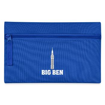 Big Ben Platz cooles Geschenk - Federtasche - Royalblau - Vorne