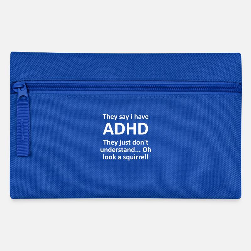 TDAH - Trousse - bleu royal