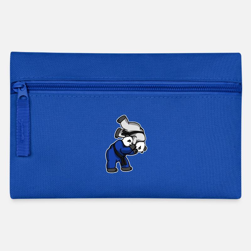 Panda Hip Throw - BJJ JiuJitsu MMA T-shirt - Trousse - bleu royal