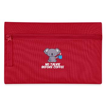 Koala - Koalas - Koala T-Shirt - Kaffee - Federtasche - Rot - Vorne
