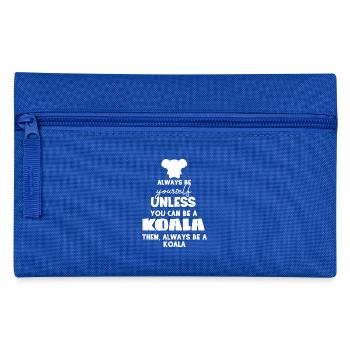 Koala - Koalas - Koala T-Shirt - Be Yourself - Federtasche - Royalblau - Vorne