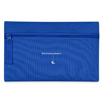 CLIMBING RAPPELING - Pencil Case - royal blue - Front