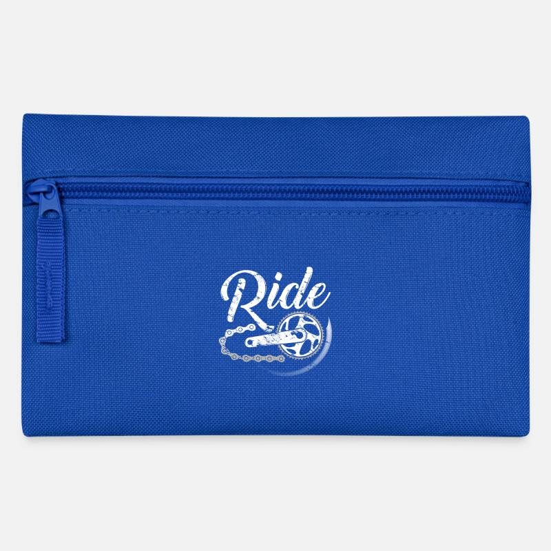 Fahrrad Geschenk Sport Radfahren Rennrad - Federtasche - Royalblau