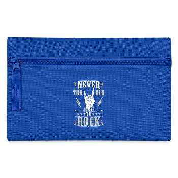 Jamais trop vieux pour Rock - Trousse - bleu royal - Devant