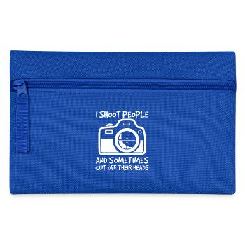 Foto Vektor cooles Geschenk - Federtasche - Royalblau - Vorne