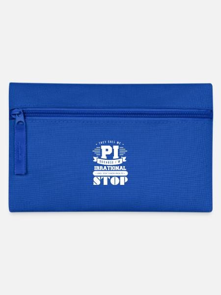 Tu m'appelles PI math math cadeau - Trousse - bleu royal
