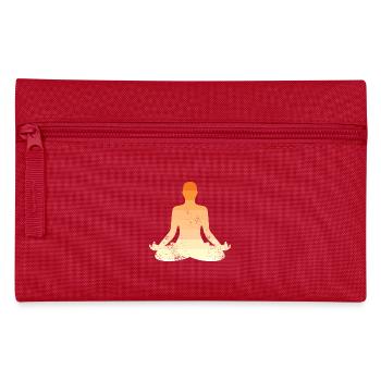 Yoga Meditation Pilates Wellness Spirit - Pencil Case - red - Front