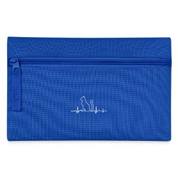 Chat - Trousse - bleu royal - Devant