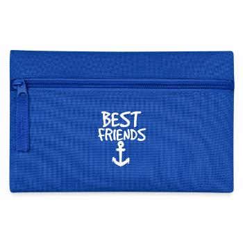 Best friends, beste Freunde - Federtasche - Royalblau - Vorne