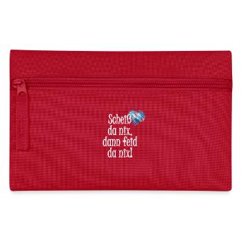 Shit da nix Bayern - Pencil Case - red - Front
