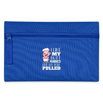 BBQ Grill Master BBQ Party - Pencil Case - royal blue - Front