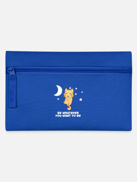 Chat - Chats T-Shirt - Chats - Soyez vous-même - Trousse - bleu royal