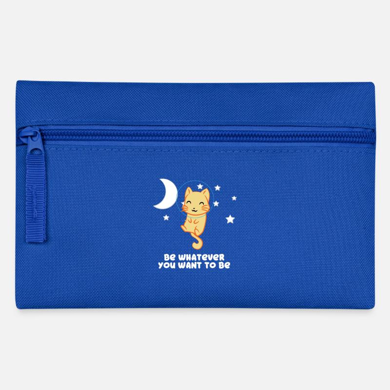 Chat - Chats T-Shirt - Chats - Soyez vous-même - Trousse - bleu royal