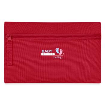 Chargement de bébé ... idée de cadeau de cadeau de chemise de bébé - Trousse - rouge - Devant