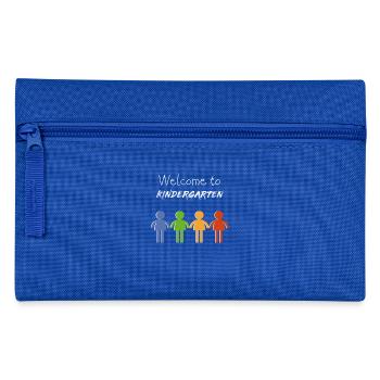 Enfants bébé ditings maternelle - Trousse - bleu royal - Devant