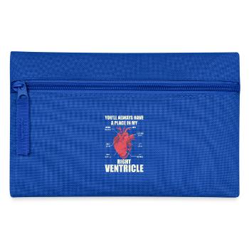 Rescue Service -Right Ventricle - Pencil Case - royal blue - Front