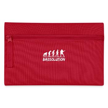 Music Bassolution Evolution Bass Guitar - Pencil Case - red - Front