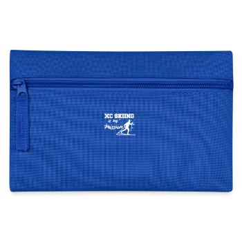 Cross-country skiing Cross-country skiing - Pencil Case - royal blue - Front