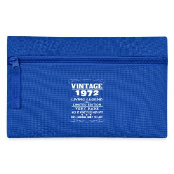 VINTAGE 1972-LIVING LEGEND - Pencil Case - royal blue - Front