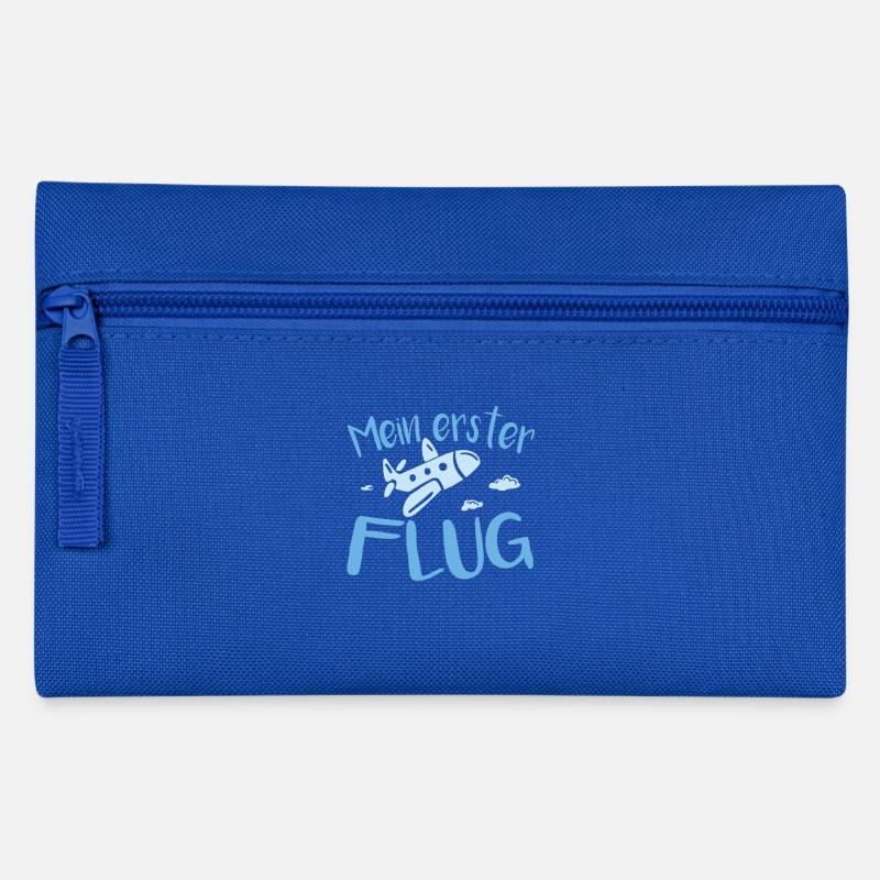 Mein Erster flug - Federtasche - Royalblau