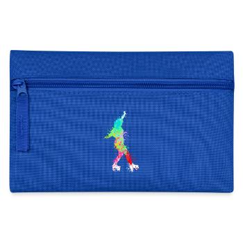 Splash Art rollerblade inline skating - Federtasche - Royalblau - Vorne