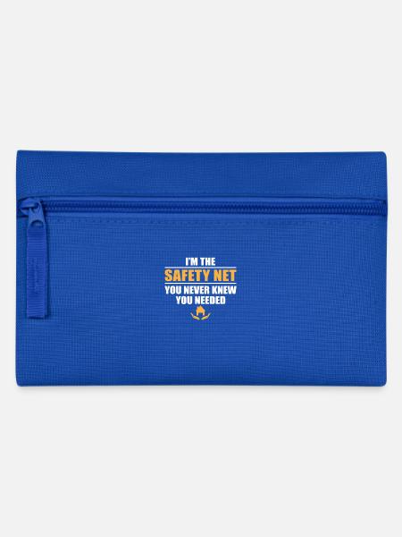 Insurance Agent Safety Net Funny Life Insurance - Federtasche - Royalblau