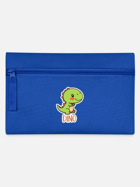 DINOSAURIER - Federtasche - Royalblau