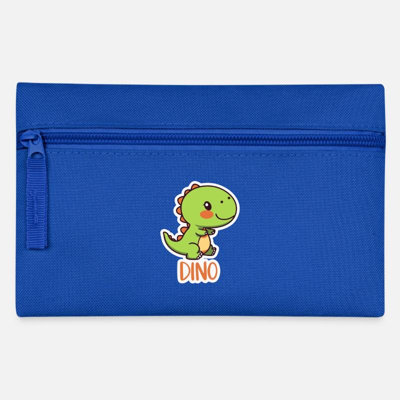 DINOSAURIER - Federtasche - Royalblau