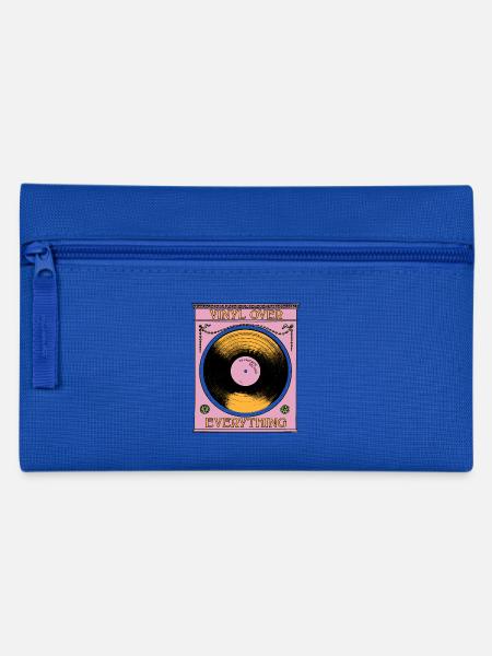 Vinyl Before Everything - Federtasche - Royalblau