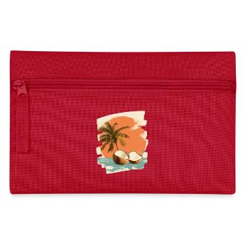 Kokosnuss Coconut - Federtasche - Rot - Vorne