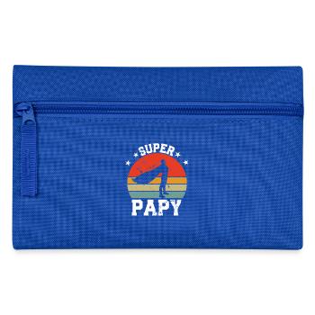 Super Papy - Federtasche - Royalblau - Vorne